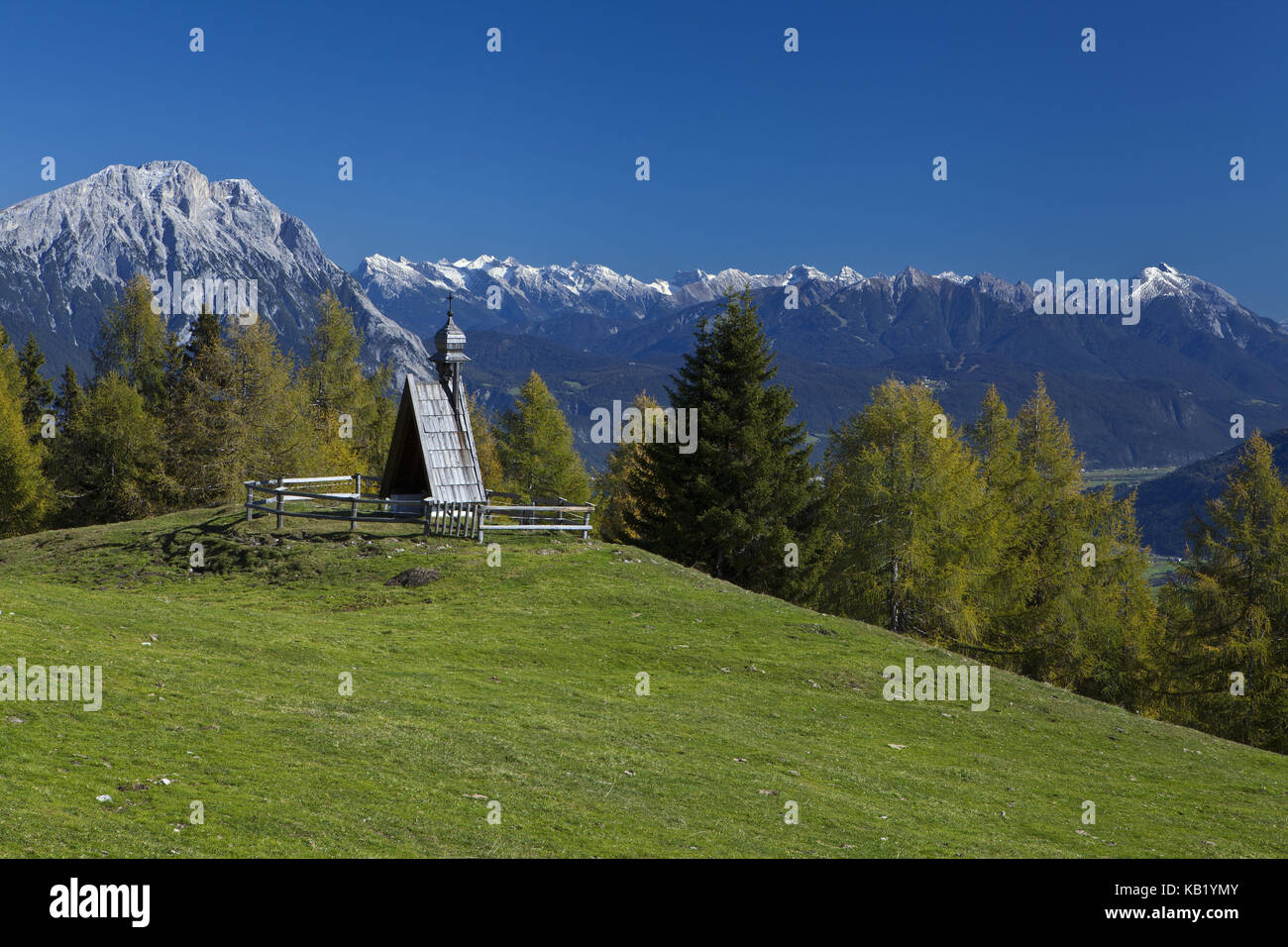 Austria, Tyrol, Mieminger Plateau, Obsteig, Simmeringalm (alp) Stock Photo