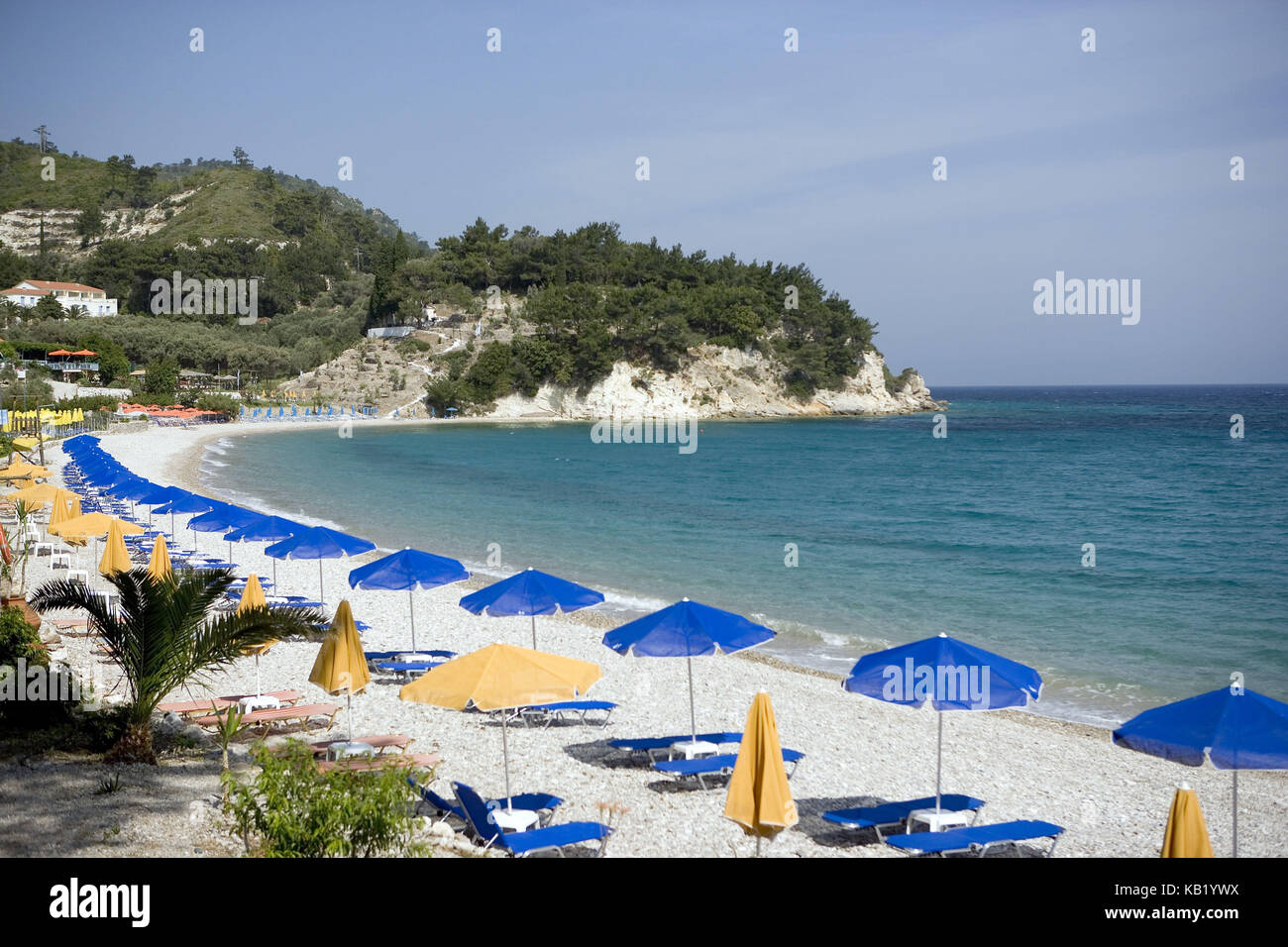 Samos, Kokkári, Lemonákia-Beach, Stock Photo