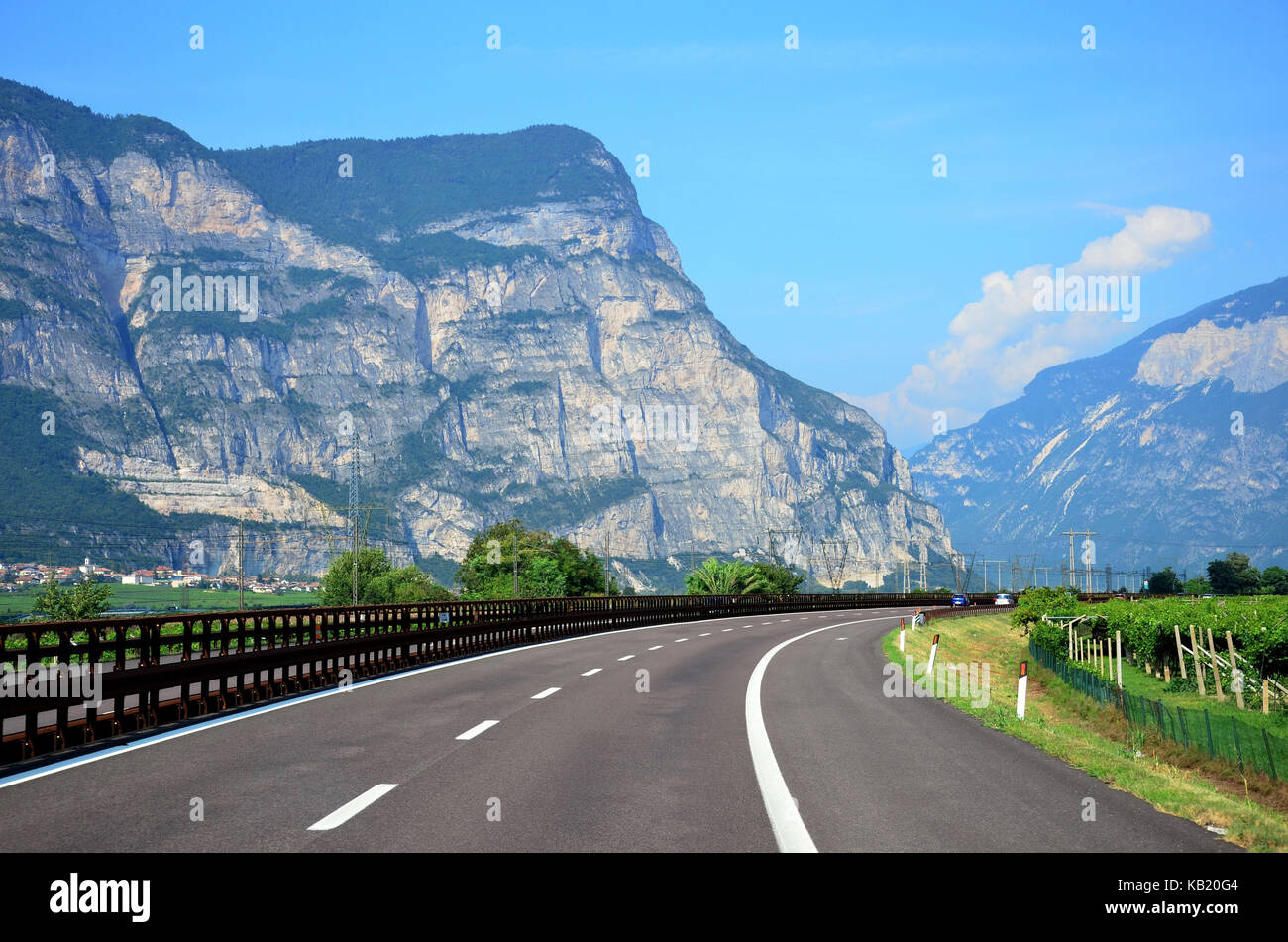 Italy Trentino Highway Autostrada Del Sole Stock Photo Alamy italy-trentino-highway-autostrada-del-sole-stock-photo-alamy