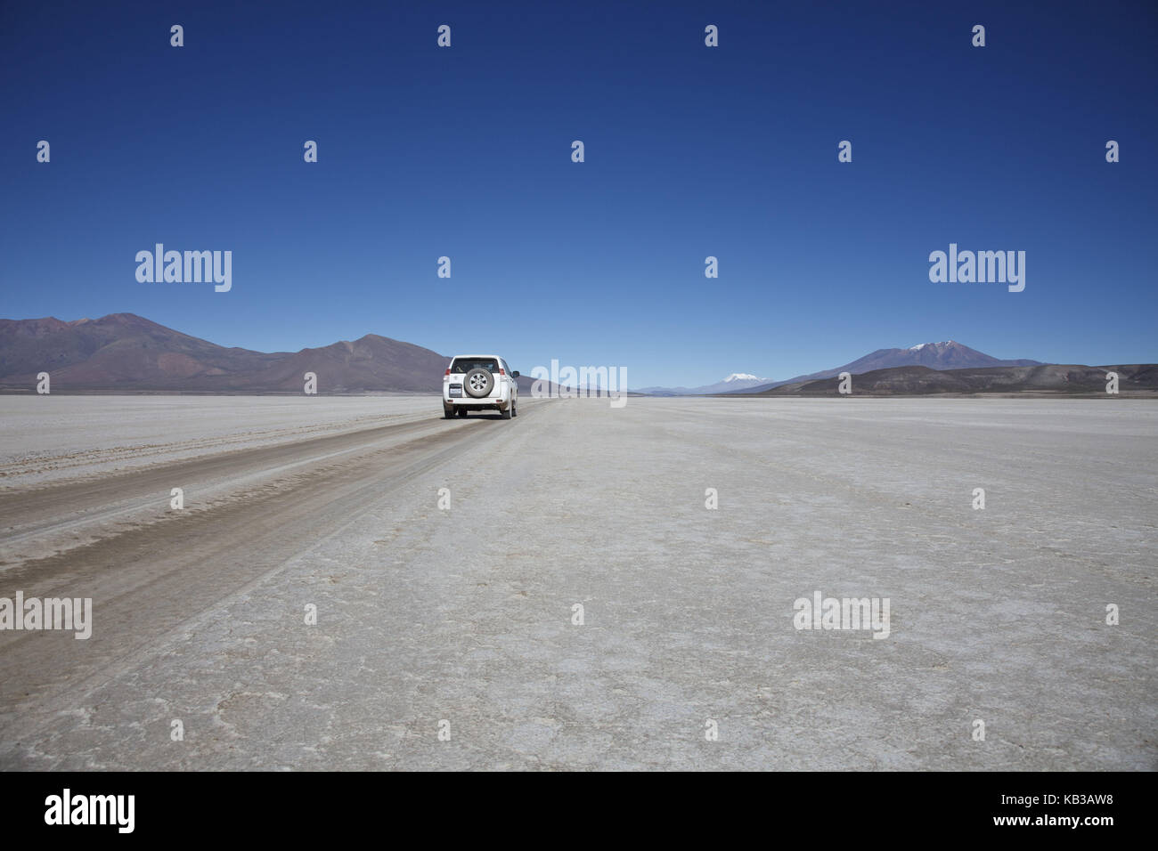 Bolivia, Los Lipez, car, Stock Photo
