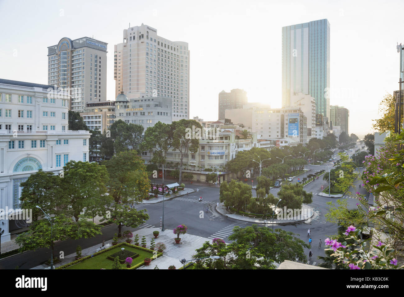 Vietnam, Ho Chi Minh Stadt, townscape, skyline, Stock Photo