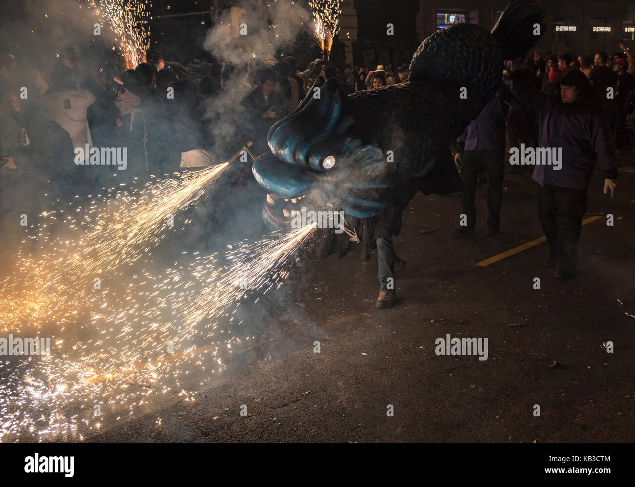 Correfocs are among the most striking features present in Catalan ...