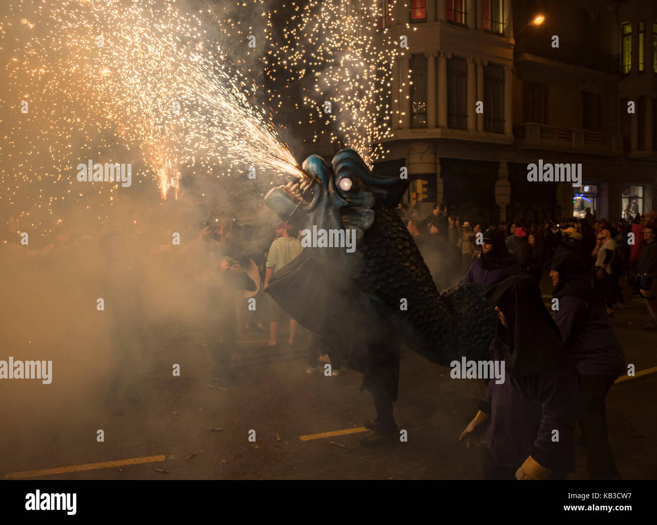 Correfocs are among the most striking features present in Catalan ...