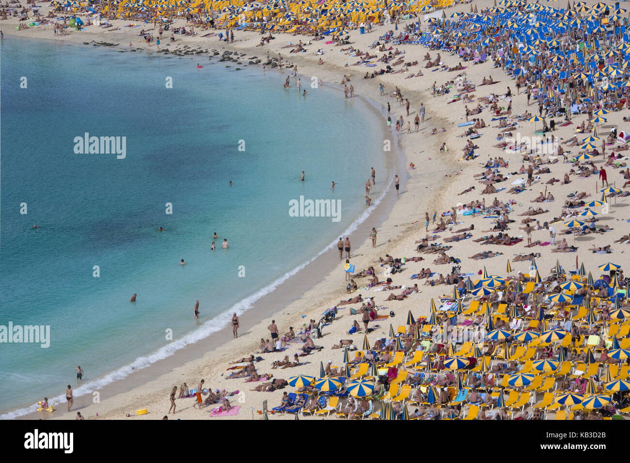 Spain, Canary islands, Gran Canaria, Playa de Los Amadores, close Puerto Rico, Stock Photo