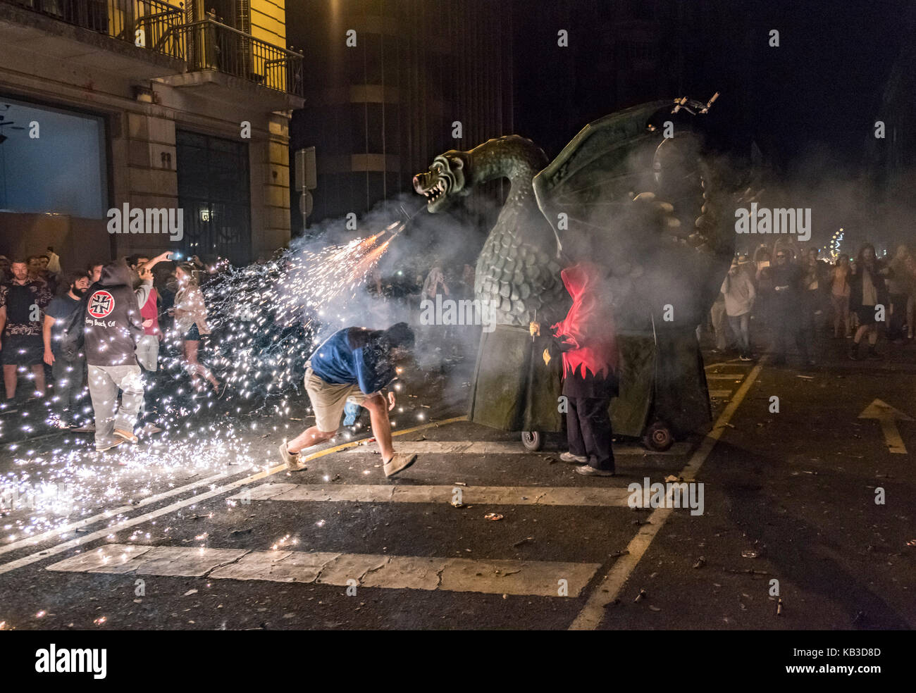 Correfocs are among the most striking features present in Catalan ...