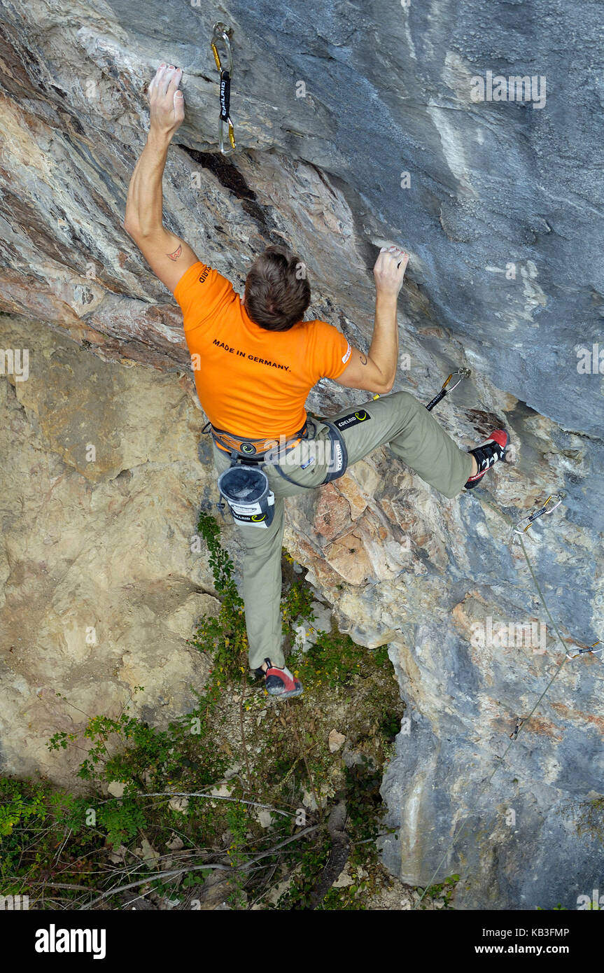 Sport climbing, Tyrol, Austria Stock Photo Alamy