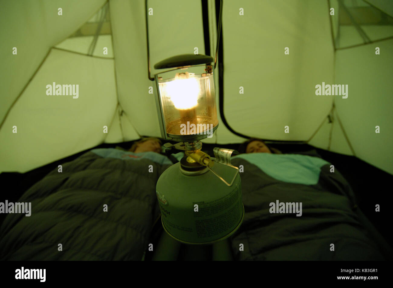 Sleep in the tent Stock Photo Alamy