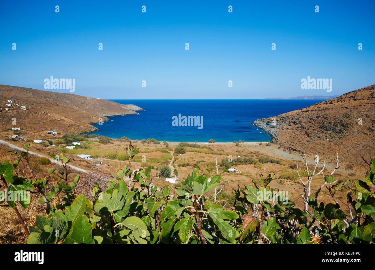 Sikamia beach, Serifos, Greece, Europe, Stock Photo