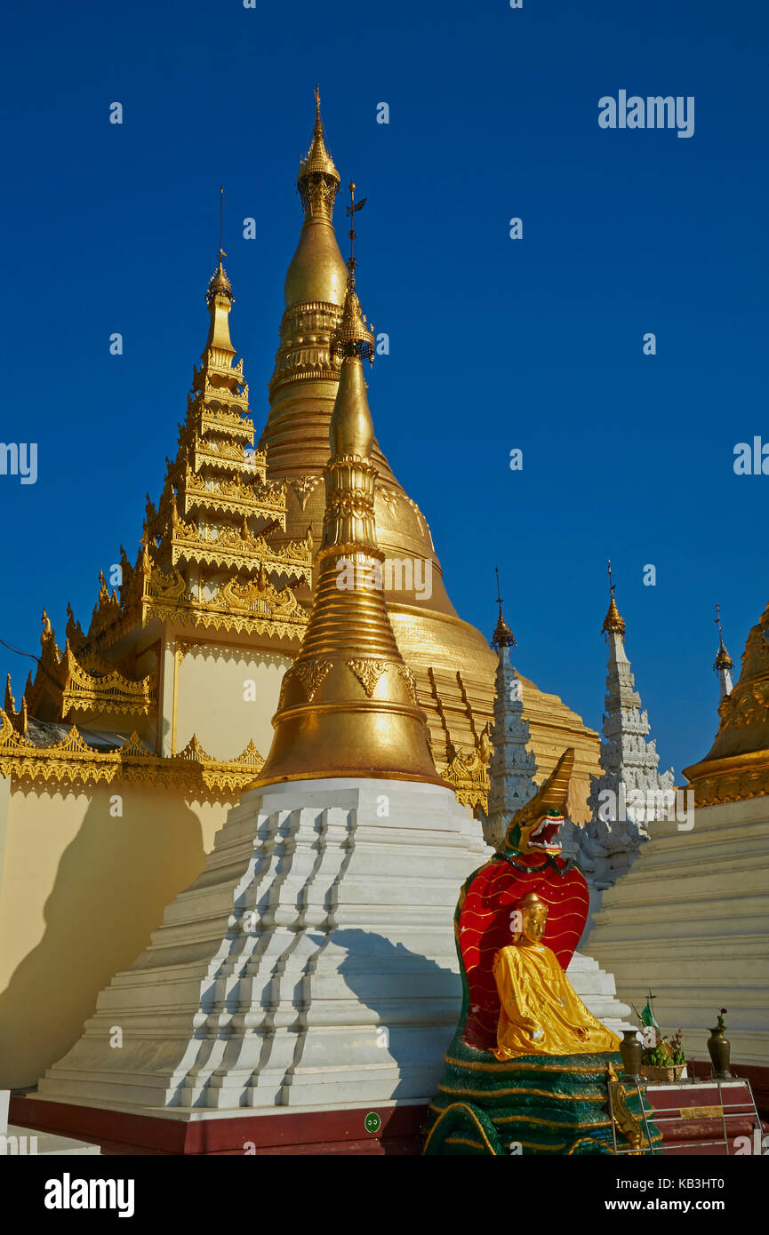 Schwedagon pagoda, Myanmar, Asia, Stock Photo