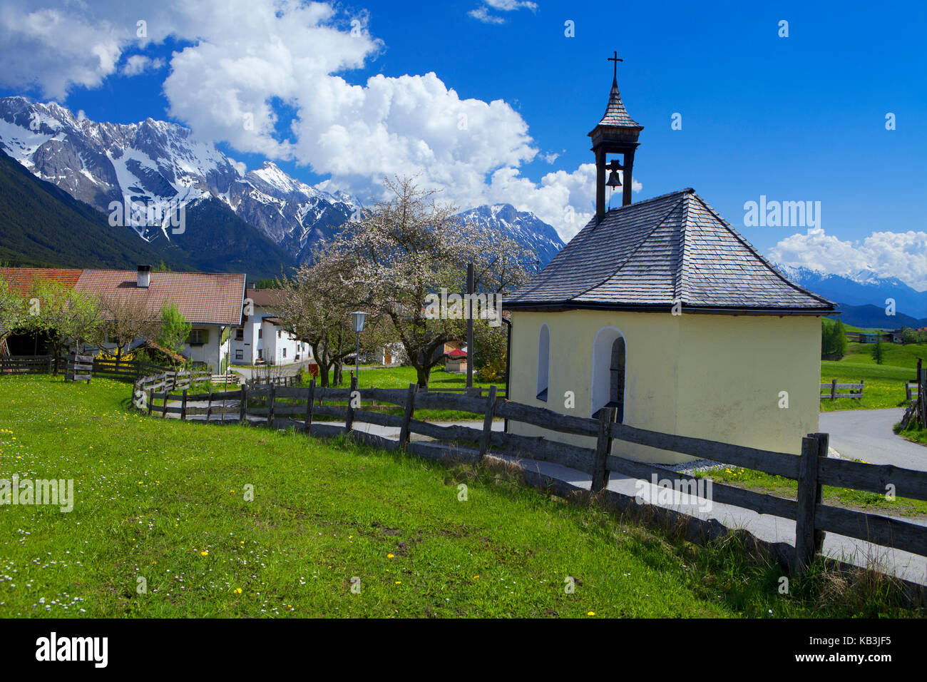 Austria, Tyrol, Obsteig, Stock Photo