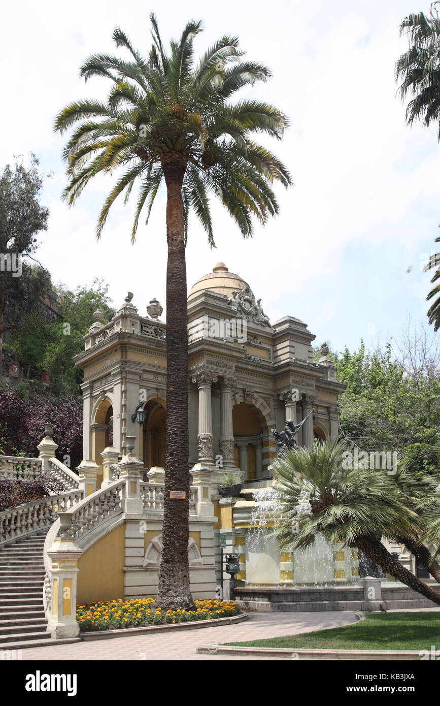 Santiago cerro santa lucia