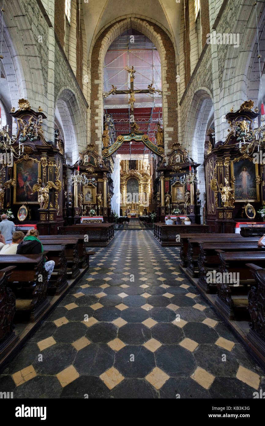 Corpus Christi Basilica in Krakow, Poland, Europe Stock Photo