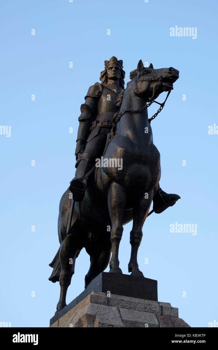 Grunwald Monument dedicated to the Battle of Grunwald, in Krakow, Poland, Europe Stock Photo