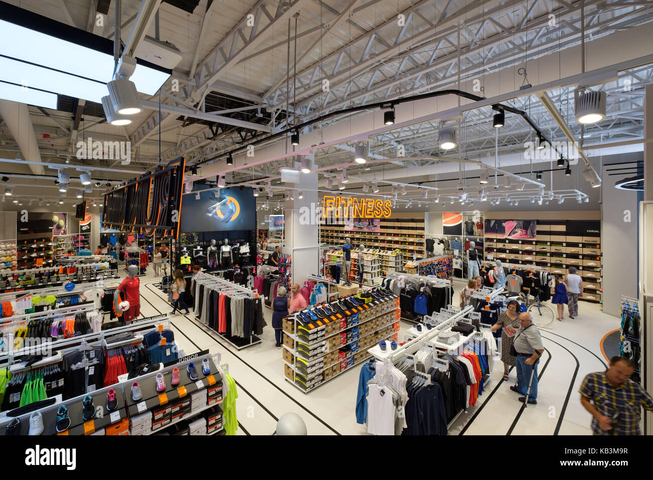 Sporting goods store interior hi-res stock photography and images - Alamy