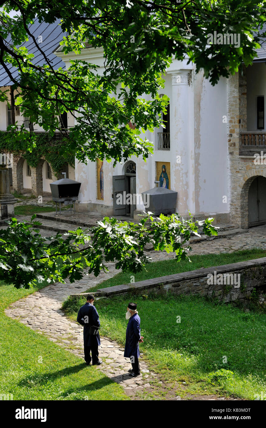 Romania, Piatra Neamt region, Neamt monastery Stock Photo