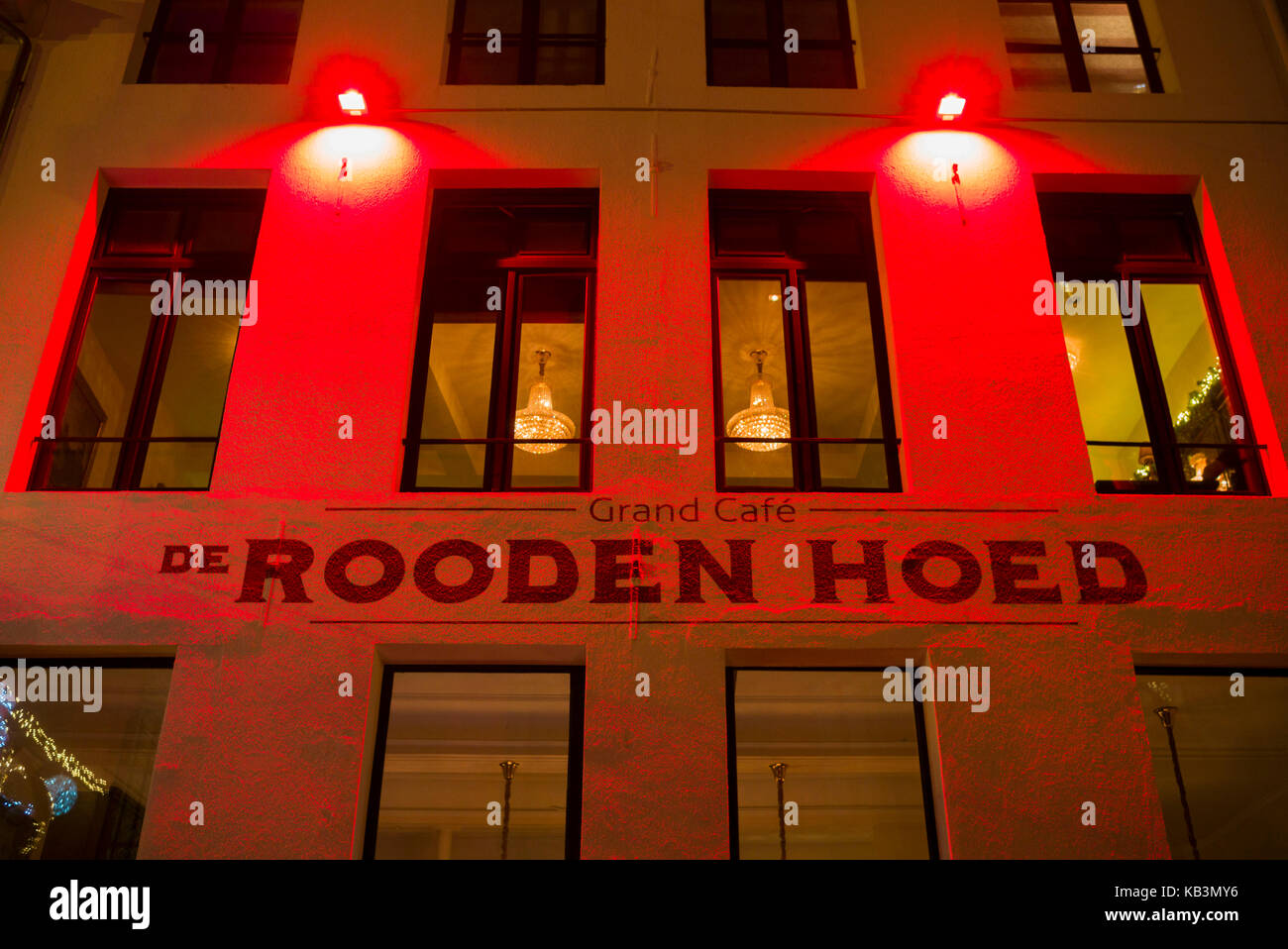 Belgium, Antwerp, De Rooden Hoed, The Red Hat Bar Stock Photo - Alamy