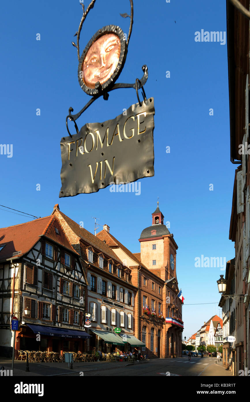 France, Bas Rhin, Wissembourg, the city hall Stock Photo - Alamy