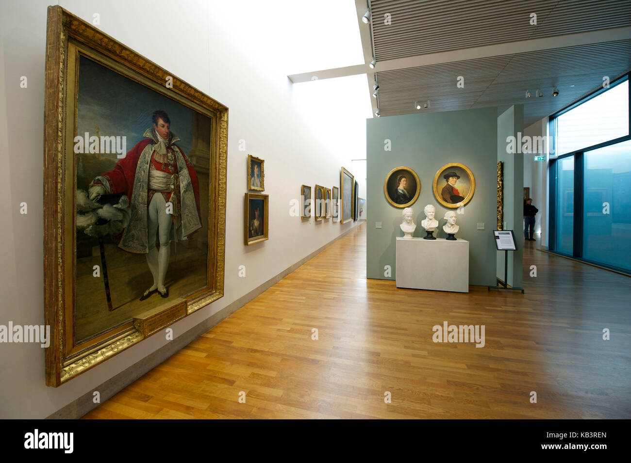 France, Meurthe et Moselle, Nancy, Stanislas square, Fine Arts museum, portrait of maréchal Duroc, duke of the Frioul by Antoine-Jean Gros Stock Photo