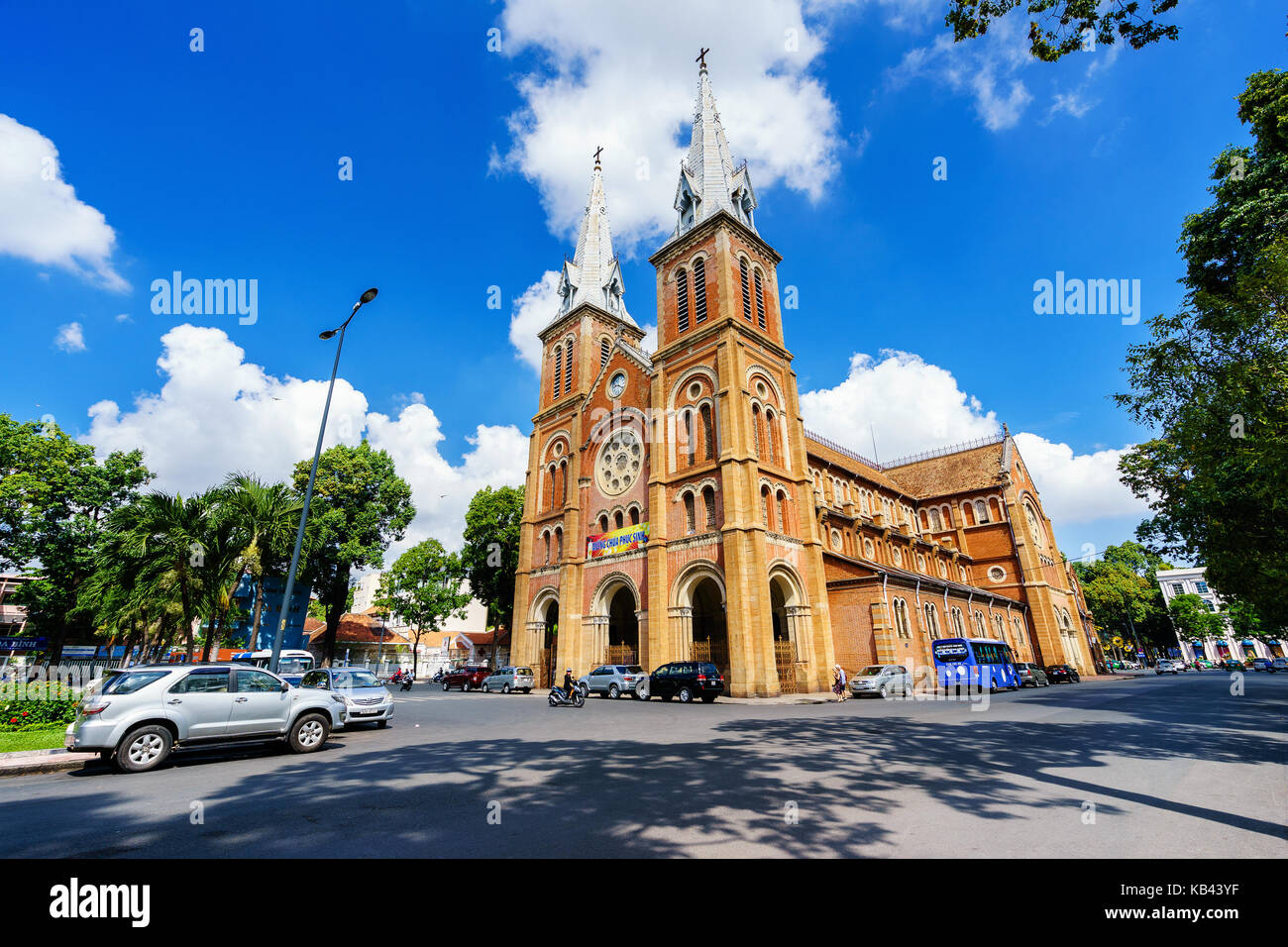 Notre Dame Cathedral (Vietnamese: Nha Tho Duc Ba), build in 1883 in Ho