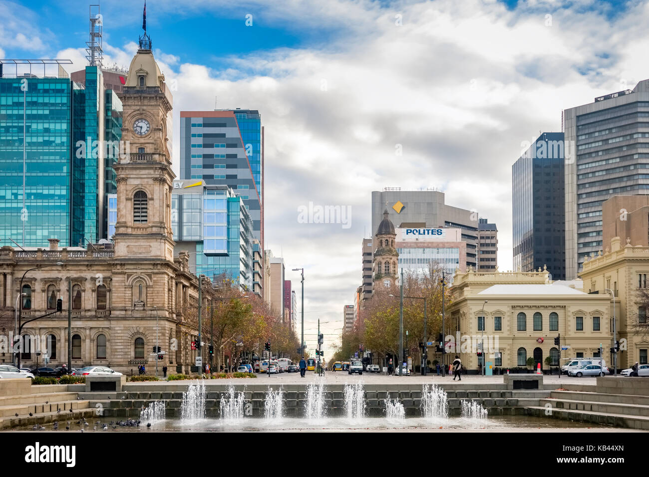 Adelaide, Australia June 28, 2017 Victoria Square viewed from South