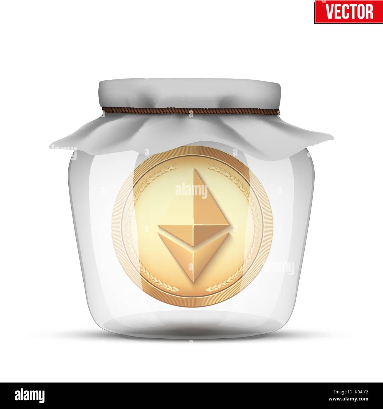 Symbol of save digital cryptocurrency money Stock Vector Image & Art - Alamy