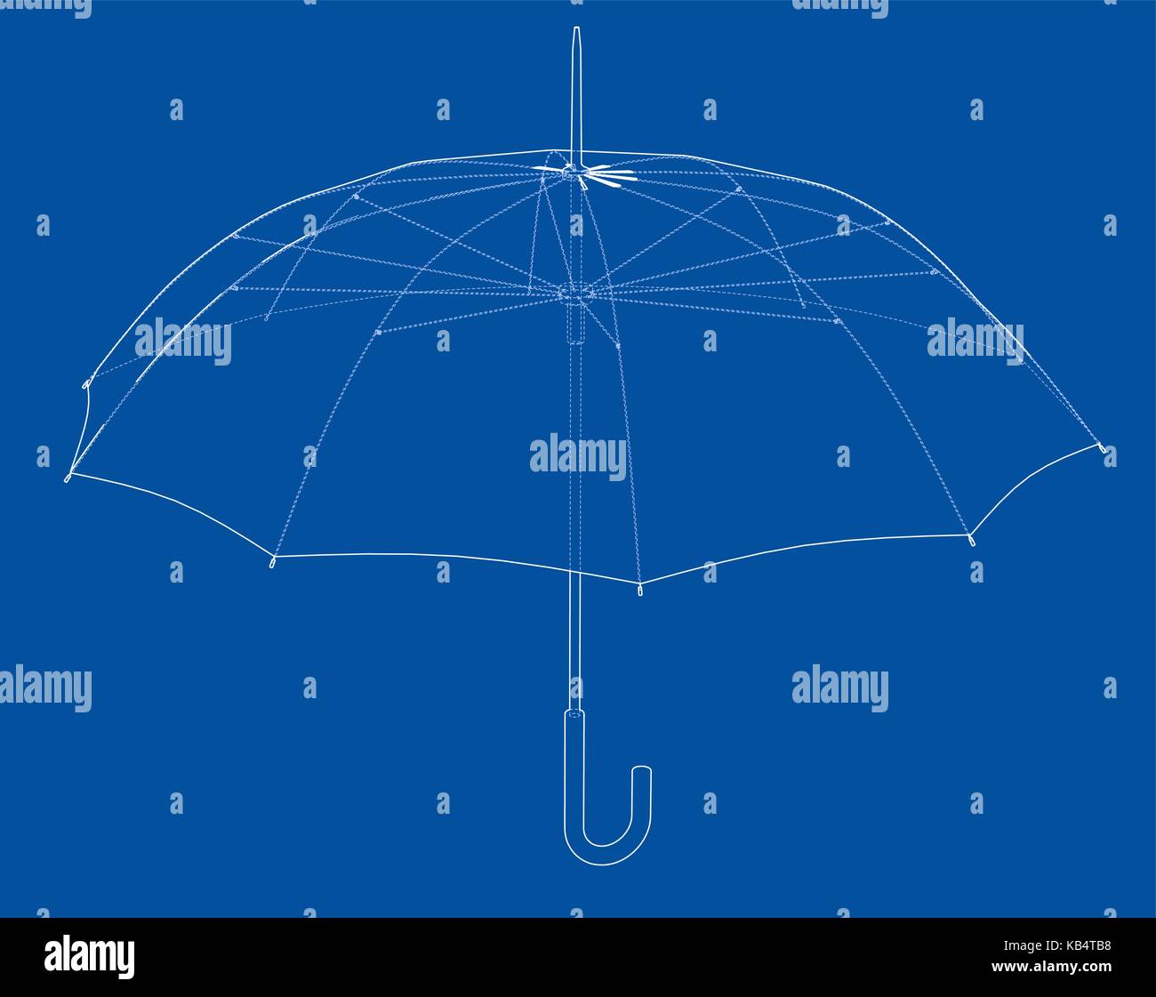 Umbrella sketch. Vector Stock Vector Image & Art Alamy