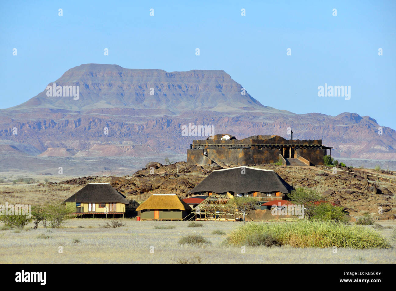 Namibia, Damaraland, near Twyfeltontein, Doro Nawas camp Stock Photo