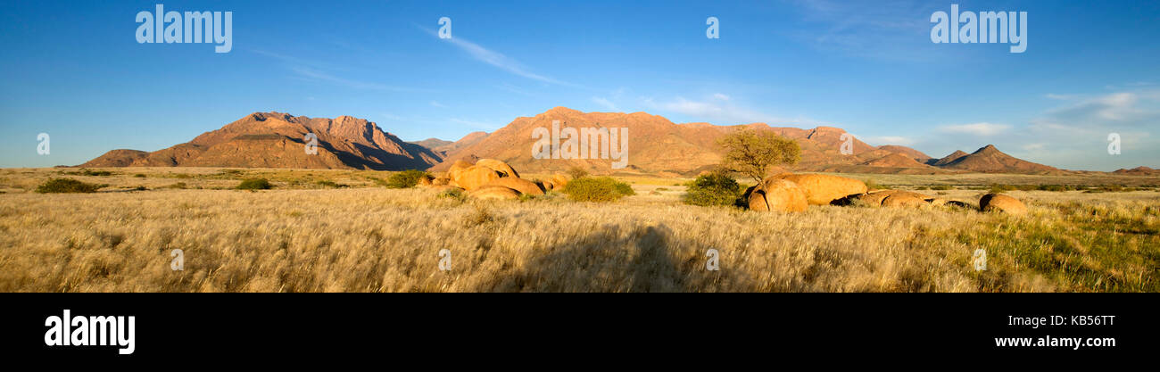 Namibia, Erongo, Damaraland, Brandberg and Ugab river valley Stock Photo