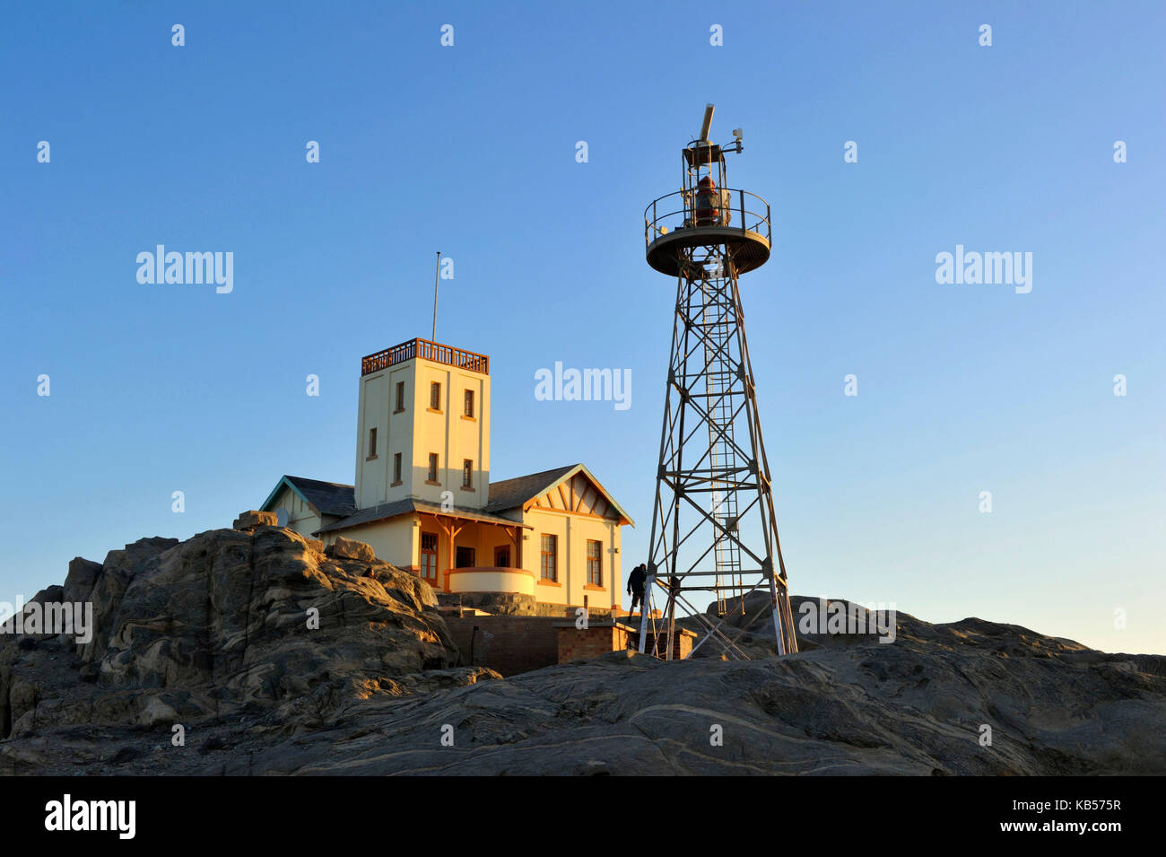Namibia, Karas, Luderitz, the lighthouse Stock Photo