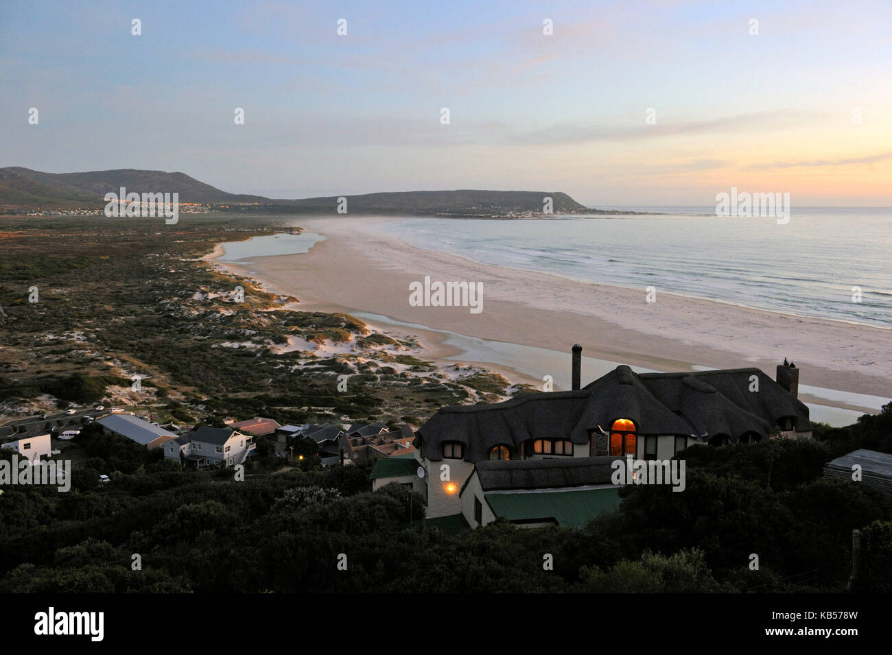 South Africa, Western Cape, Cape Peninsula, Chapman's Bay, the beach Stock Photo