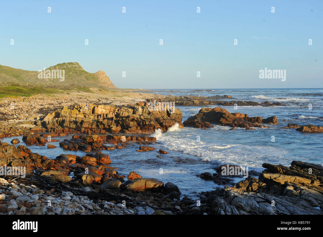 South Africa, Western Cape, Cape Peninsula, Cape of Good Hope Nature Reserve, Cape of Good Hope Stock Photo