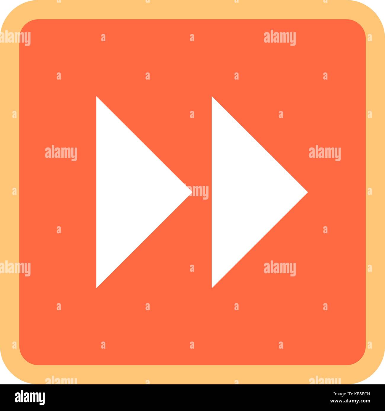 Use it in all your designs. Arrow sign in fast forward square icon ...