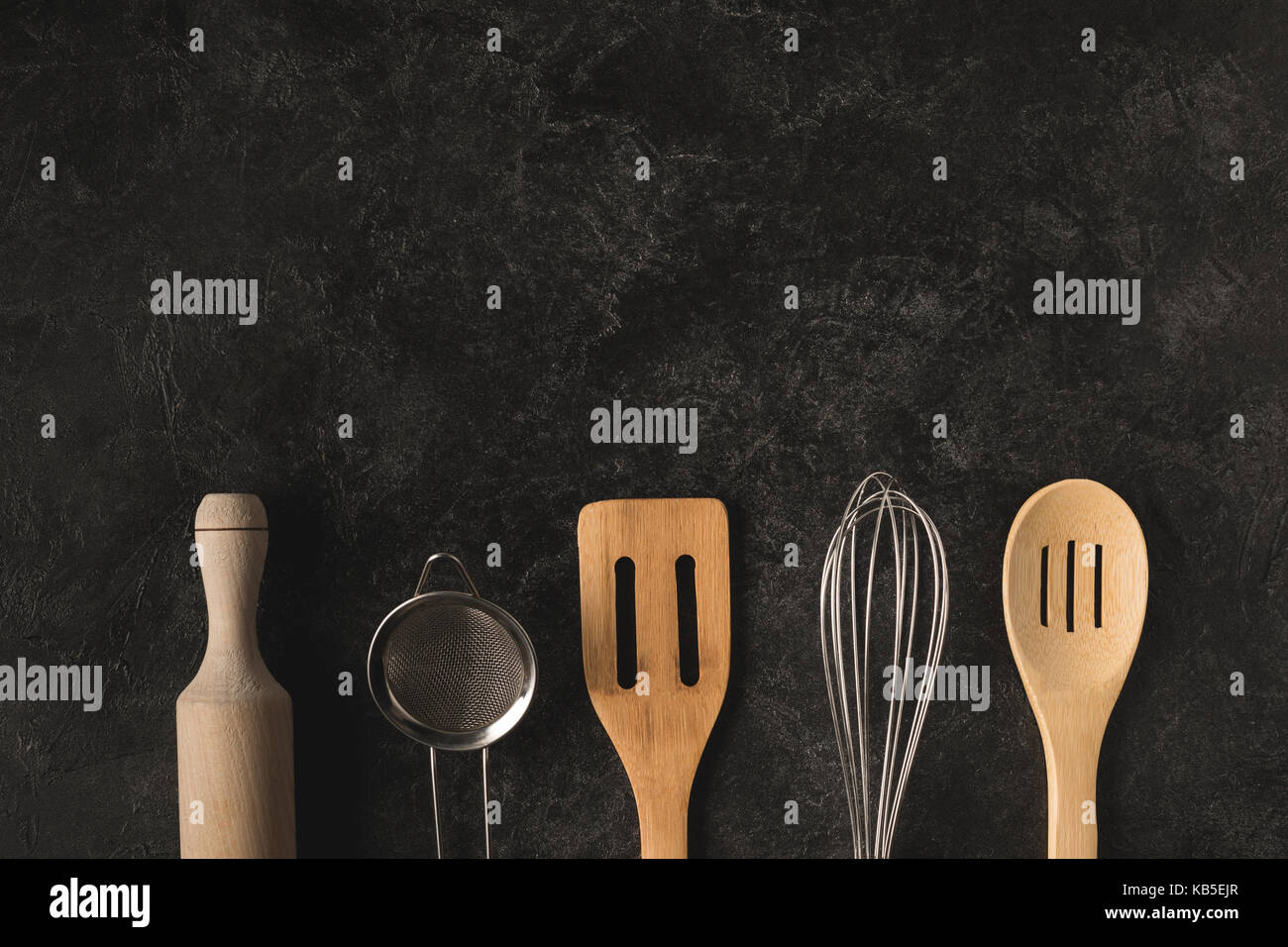 various kitchen utensils Stock Photo Alamy