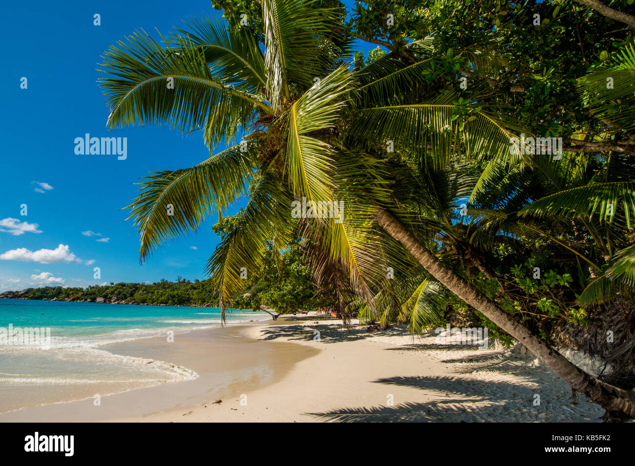 Anse Lazio Beach, Praslin, Republic of Seychelles, Indian Ocean, Africa Stock Photo