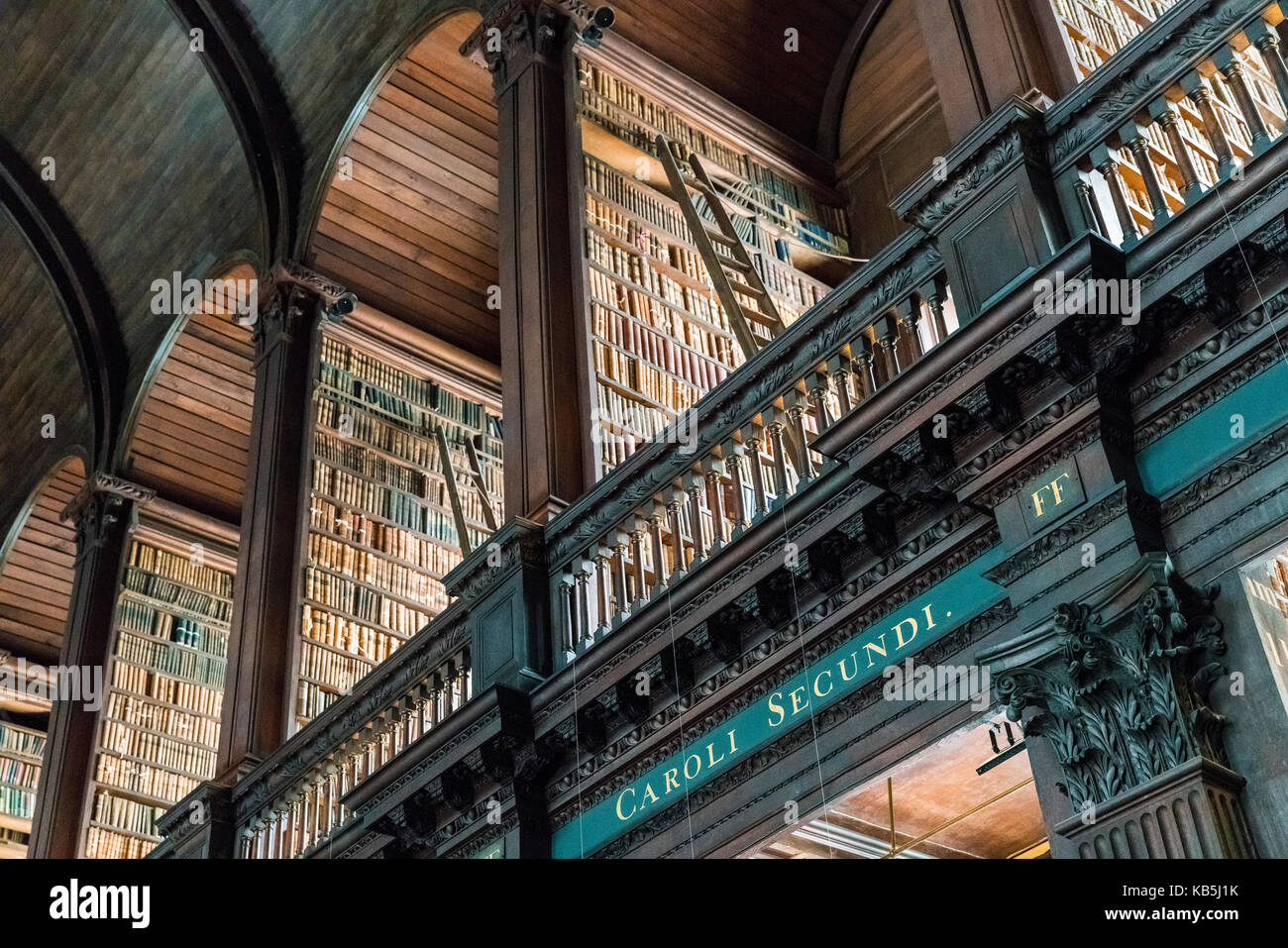 Long Room interior, Old Library building, Trinity College, Dublin