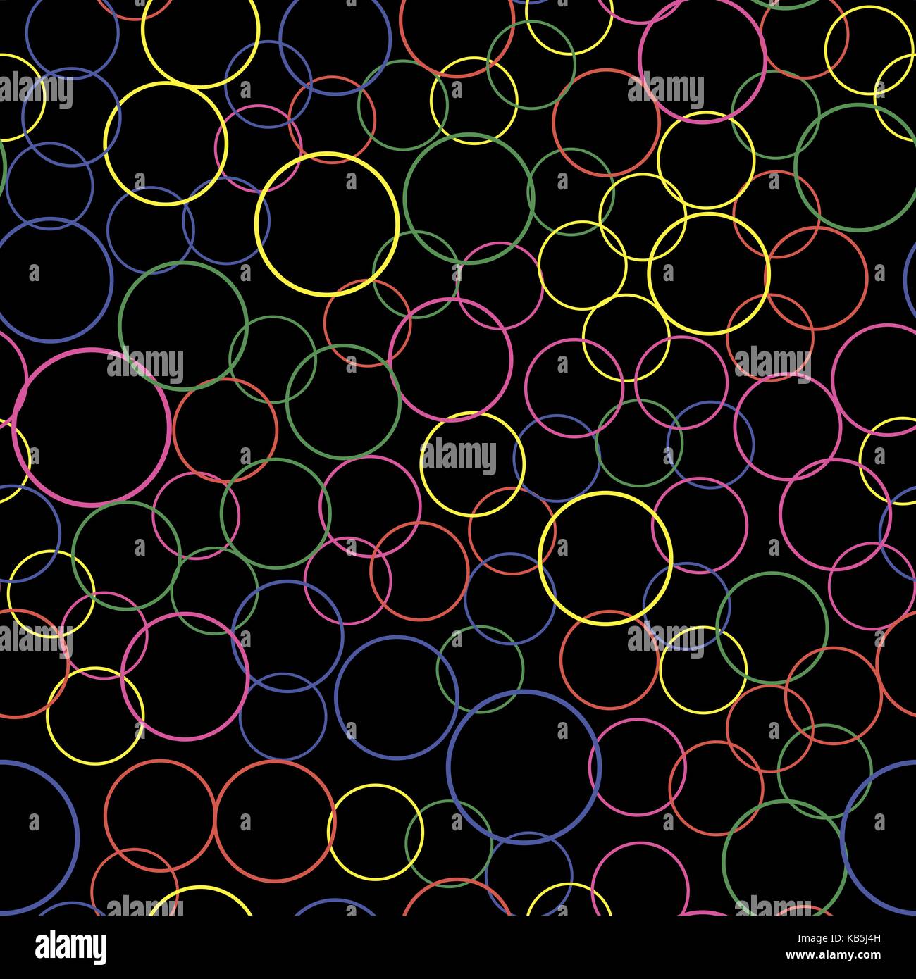 Circle Seamless Background Stock Vector Image & Art - Alamy