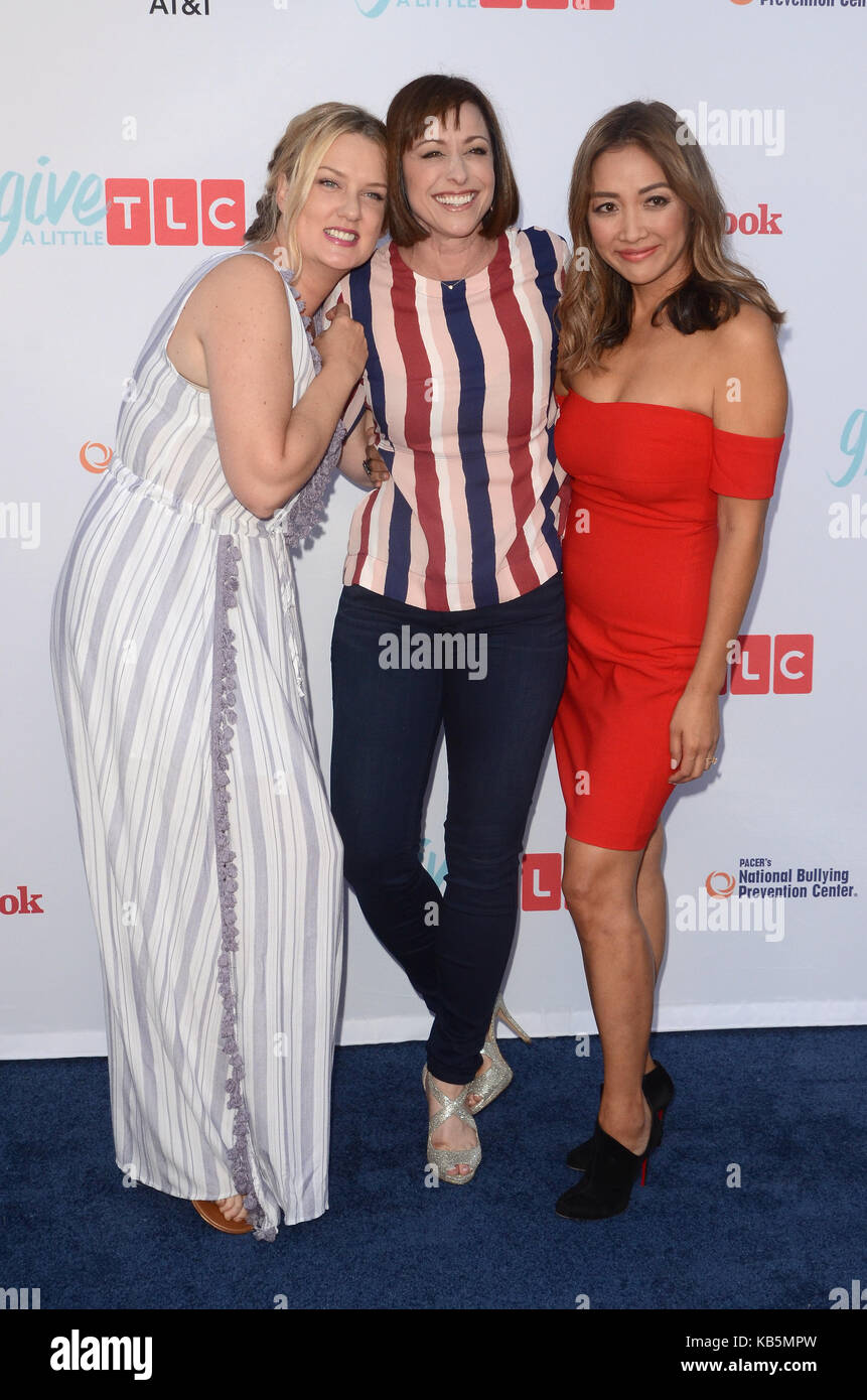 Los Angeles, Ca, USA. 27th Sep, 2017. Joanie Dodds, Paige Davis and Kahi Lee at TLC Network's Give A Little Awards at NeueHouse in Los Angeles, California on September 27, 2017. Credit: David Edwards/Media Punch/Alamy Live News Stock Photo