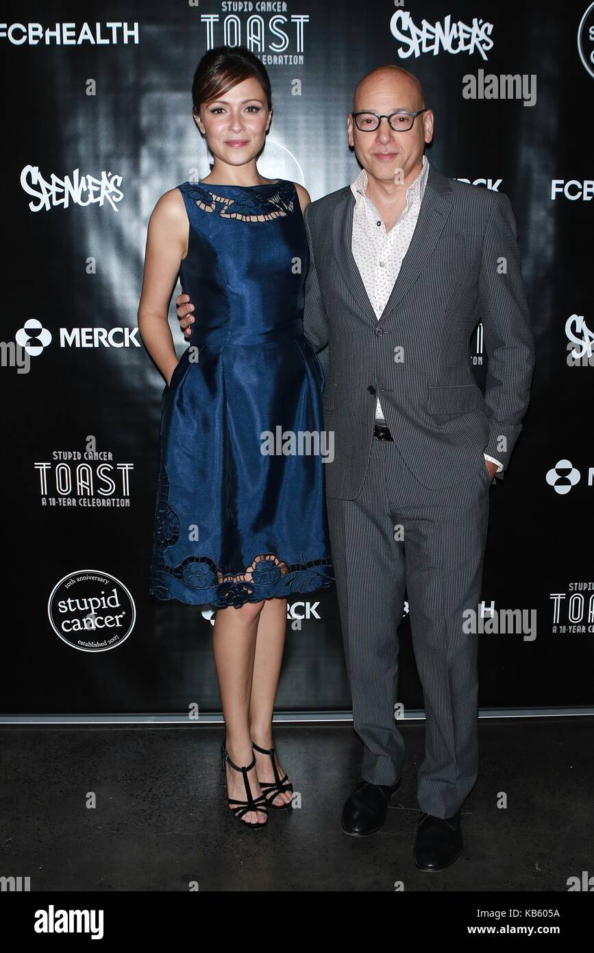 New York, NY, USA. 28th Sep, 2017. Italia Ricci and Evan Handler at