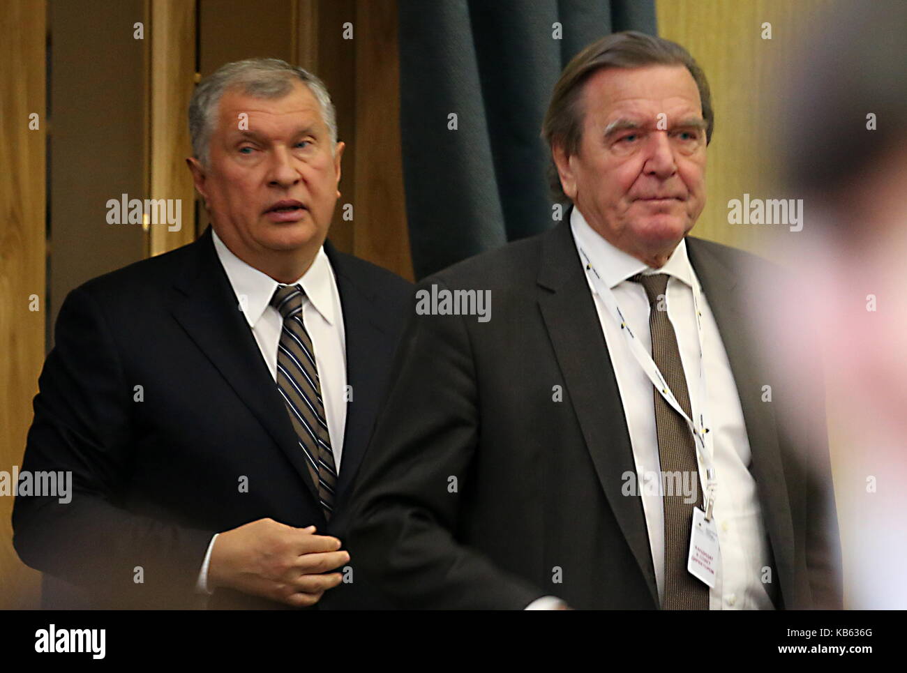 Image result for Gerhard Schroeder and Igor Sechin and Rosneft