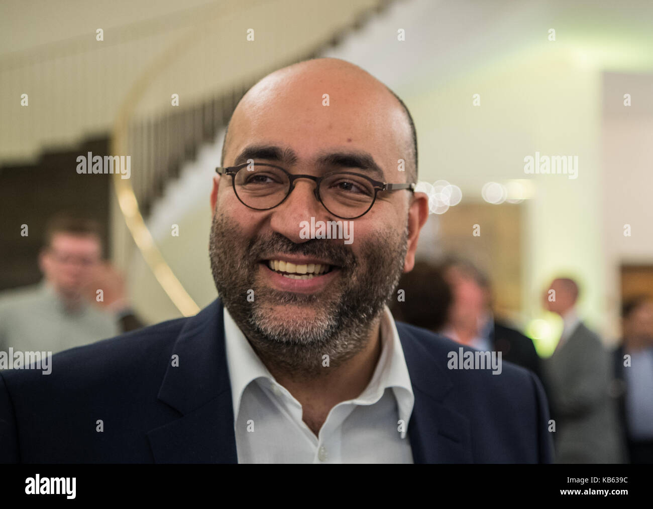 Frankfurt S Candidate Omid Nouripour Buendnis 90 Die Gruenen Stock Photo Alamy