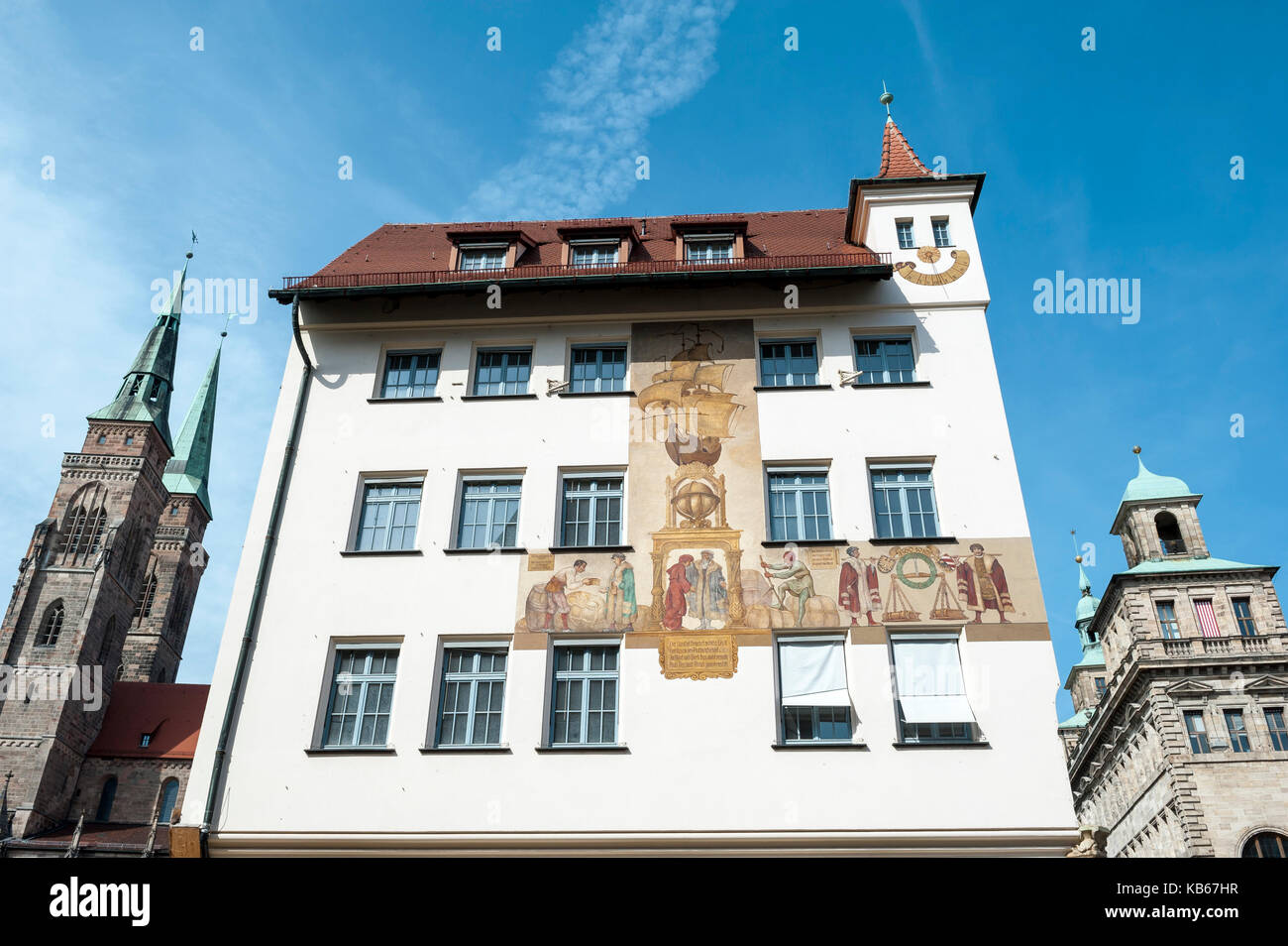 Nuremberg, Middle Franconia, Bavaria, Germany, Europe Stock Photo