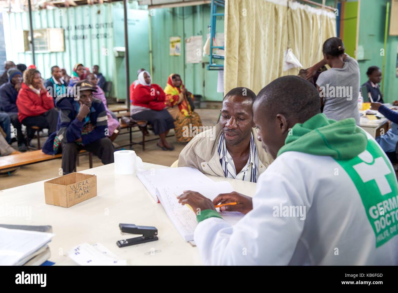 German Doctors Mathare Mathare is a collection of slums in Nairobi, Kenya. The walk-in clinic ...