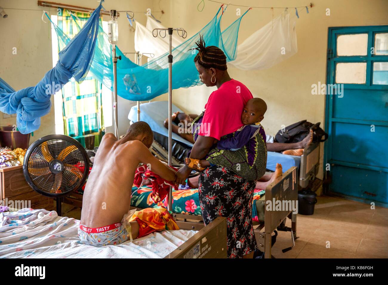 Serabu is located in the southeast of Sierra Leone the hospital is the