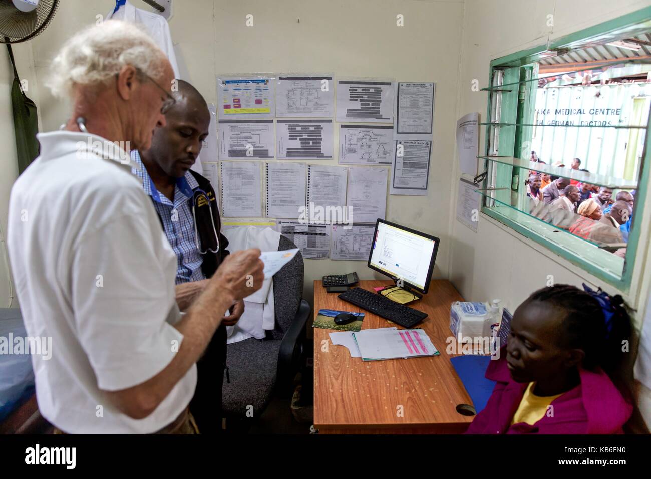 German Doctors Mathare Mathare is a collection of slums in Nairobi, Kenya. The walk-in clinic ...
