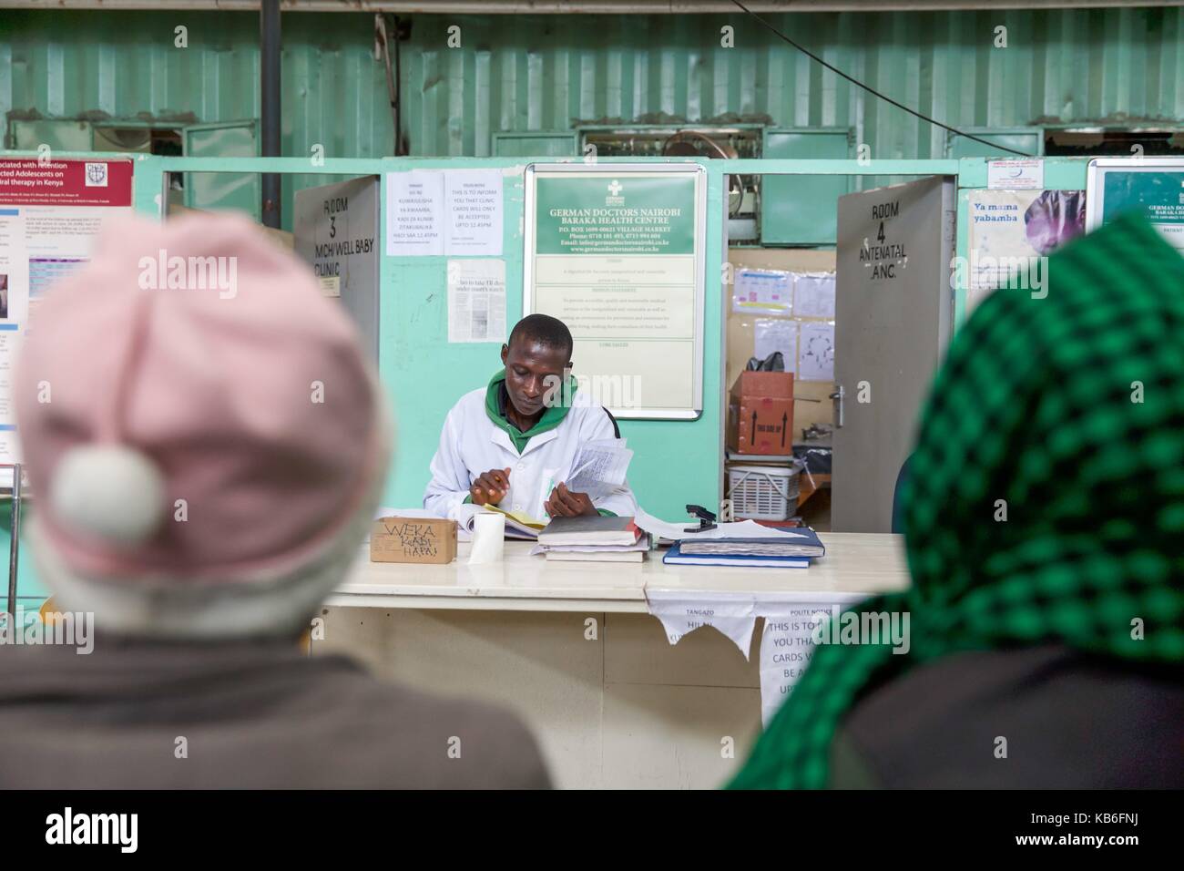 German Doctors Mathare Mathare is a collection of slums in Nairobi, Kenya. The walk-in clinic ...