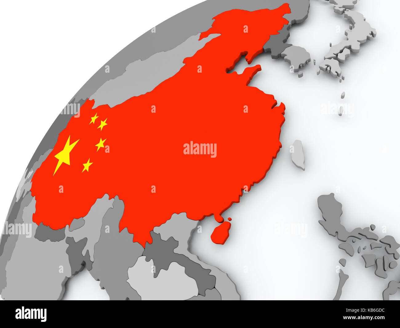 Map china embedded national hi-res stock photography and images - Alamy