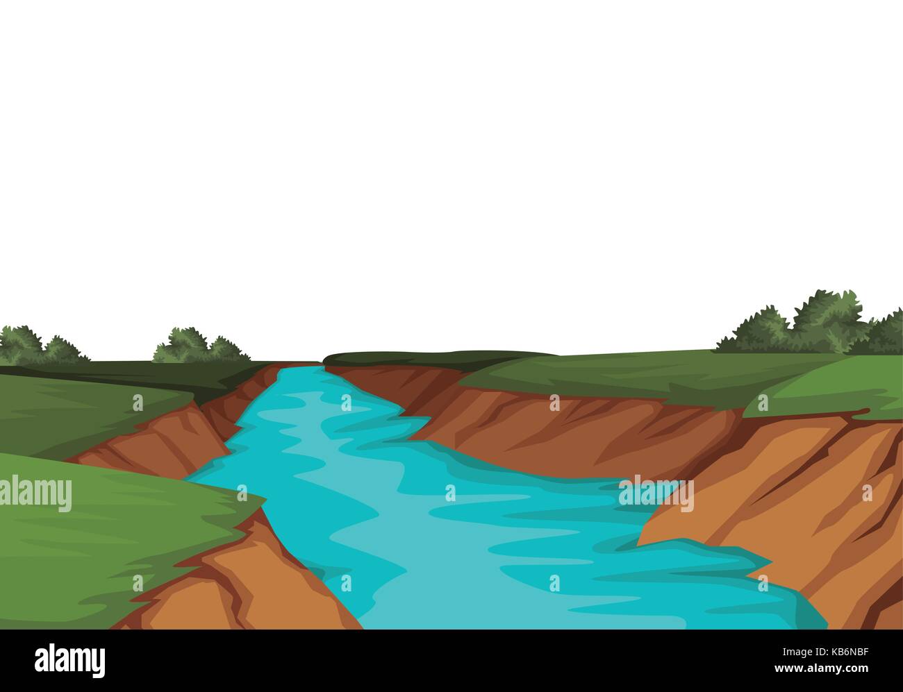 Beautiful landscape view Stock Vector Image & Art - Alamy