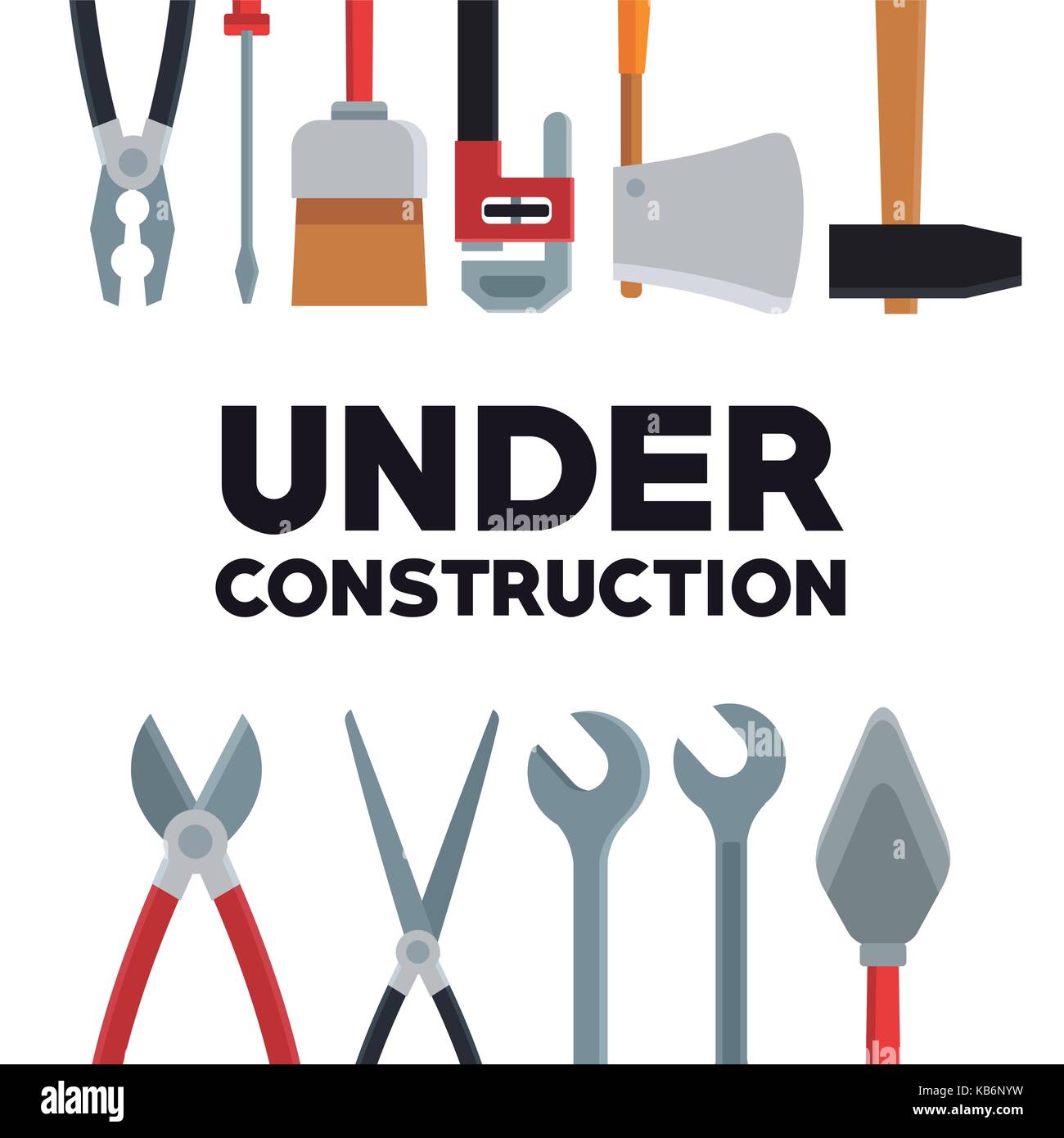 Under construction design Stock Vector Image & Art - Alamy