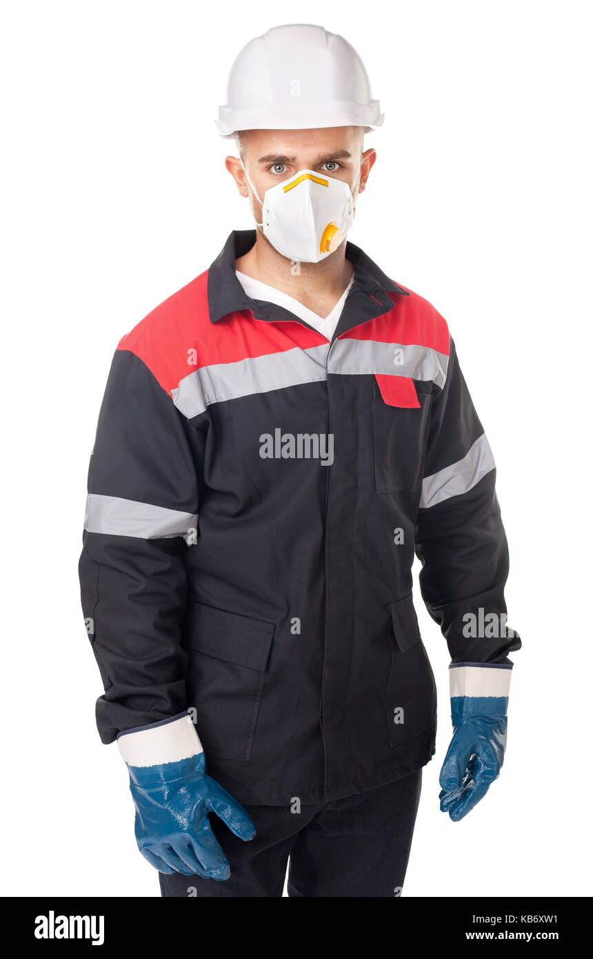 Protective clothing and chemical hires stock photography and images