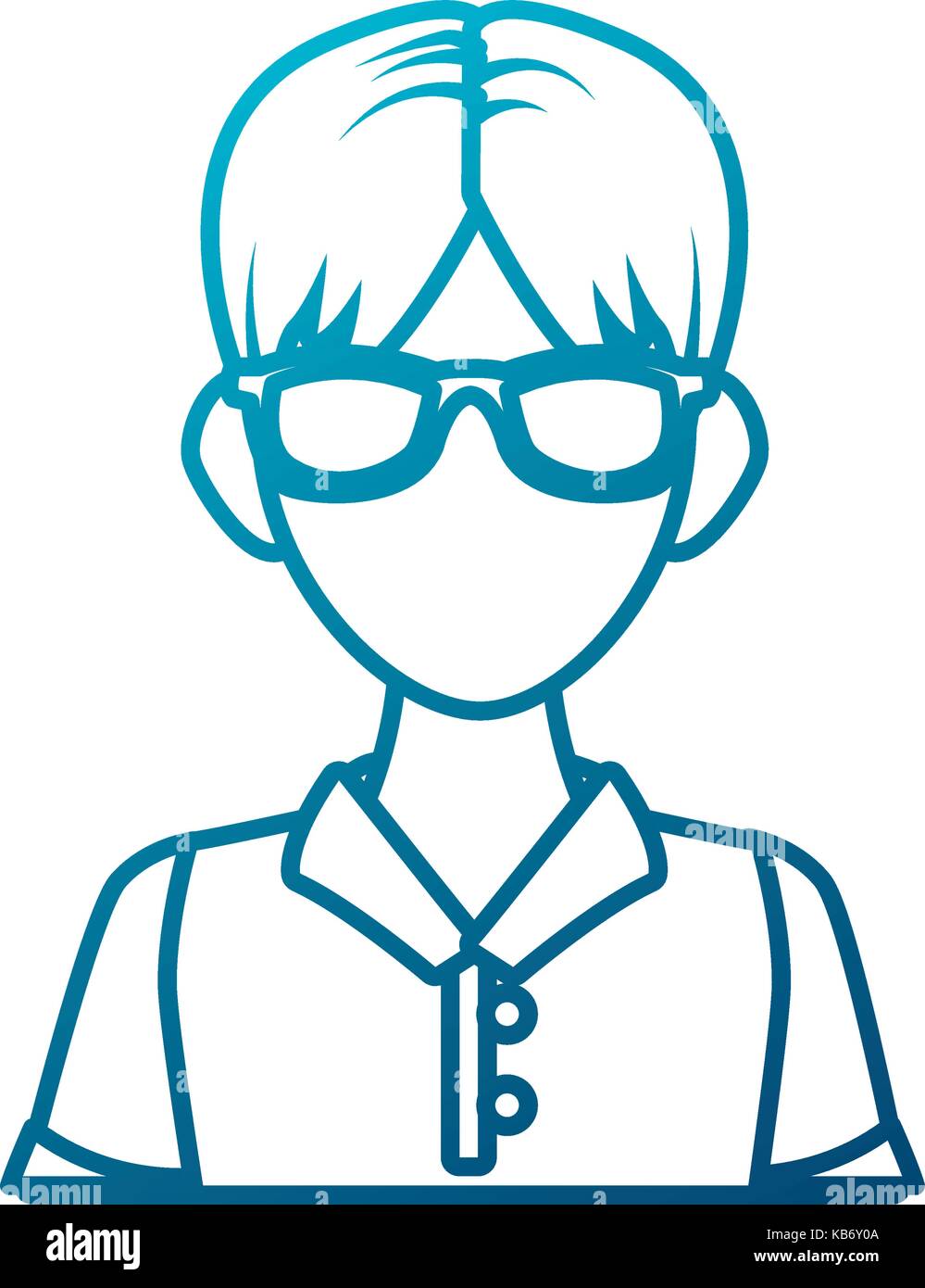 Young man with sunglasses cartoon Stock Vector Image & Art - Alamy